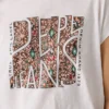 T-shirt con stampa logo T-shirt con stampa logo