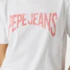 T-shirt con stampa logo T-shirt con stampa logo