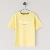 T-shirt con stampa logo e vestibilità regolare T-shirt con stampa logo e vestibilità regolare