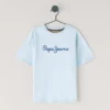 T-shirt con stampa logo e vestibilità regolare T-shirt con stampa logo e vestibilità regolare