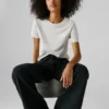 T-shirt con stampa logo e vestibilità regolare