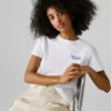 T-shirt con stampa logo e vestibilità regolare