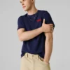 T-shirt con stampa logo e vestibilità regolare
