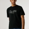 T-shirt con stampa logo e vestibilità regolare