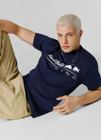 T-shirt con stampa logo e vestibilità regolare