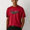 T-shirt con stampa logo e vestibilità regolare T-shirt con stampa logo e vestibilità regolare