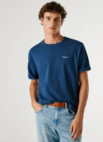 T-shirt con stampa logo e vestibilità regolare