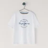 T-shirt con stampa logo e vestibilità regolare T-shirt con stampa logo e vestibilità regolare