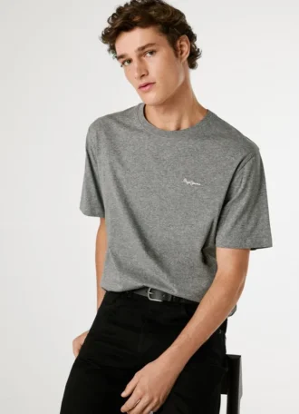 T-shirt con stampa logo e vestibilità regolare