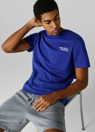 T-shirt con stampa logo e vestibilità regolare