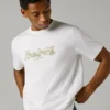 T-shirt con stampa logo e vestibilità regolare T-shirt con stampa logo e vestibilità regolare