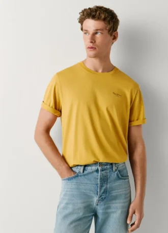 T-shirt con stampa logo e vestibilità regolare