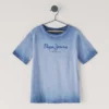 T-shirt con stampa logo e vestibilità regolare T-shirt con stampa logo e vestibilità regolare