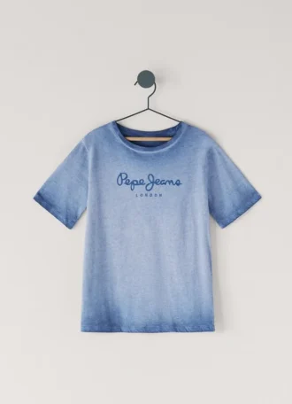 T-shirt con stampa logo e vestibilità regolare