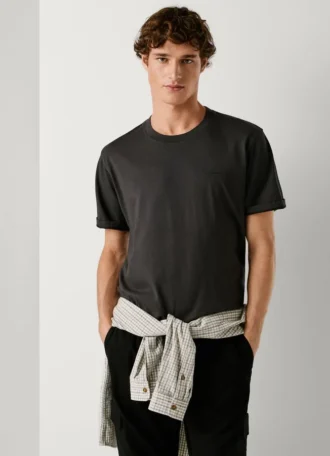 T-shirt con stampa logo e vestibilità regolare