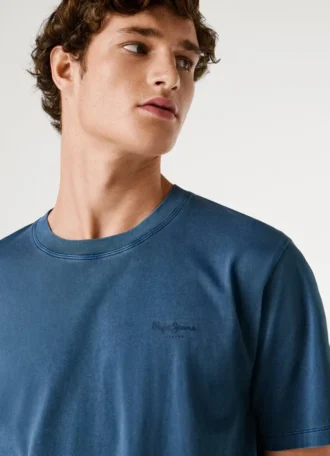 T-shirt con stampa logo e vestibilità regolare