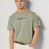 T-shirt con stampa logo e vestibilità regolare