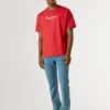 T-shirt con stampa logo e vestibilità regolare