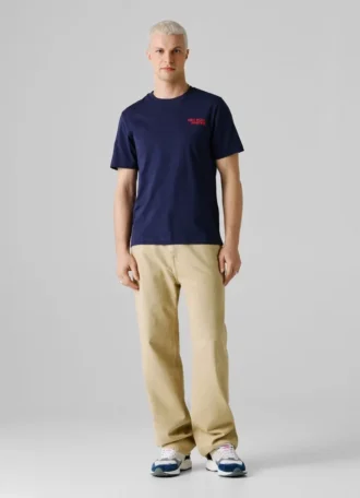 T-shirt con stampa logo e vestibilità regolare