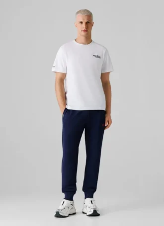 T-shirt con stampa logo e vestibilità regolare