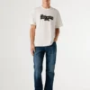 T-shirt con stampa logo e vestibilità regolare