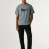 T-shirt con stampa logo e vestibilità regolare
