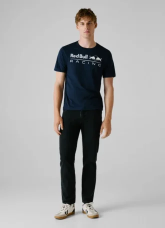 T-shirt con stampa logo e vestibilità regolare