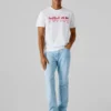 T-shirt con stampa logo e vestibilità regolare T-shirt con stampa logo e vestibilità regolare