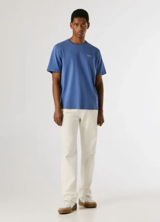 T-shirt con stampa logo e vestibilità regolare