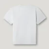 T-shirt con stampa logo e vestibilità regolare T-shirt con stampa logo e vestibilità regolare