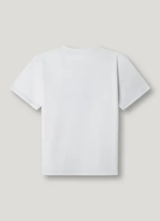 T-shirt con stampa logo e vestibilità regolare
