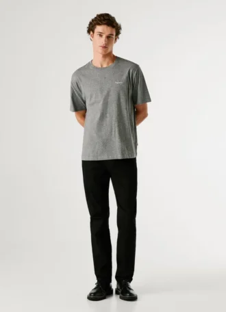 T-shirt con stampa logo e vestibilità regolare