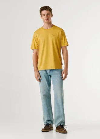 T-shirt con stampa logo e vestibilità regolare