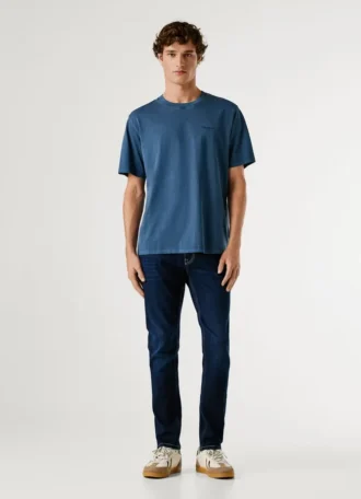 T-shirt con stampa logo e vestibilità regolare
