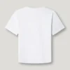 T-shirt con stampa logo e vestibilità regolare T-shirt con stampa logo e vestibilità regolare