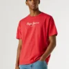 T-shirt con stampa logo e vestibilità regolare