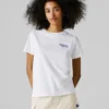 T-shirt con stampa logo e vestibilità regolare