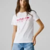 T-shirt con stampa logo e vestibilità regolare
