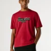 T-shirt con stampa logo e vestibilità regolare T-shirt con stampa logo e vestibilità regolare