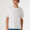 T-shirt con stampa logo e vestibilità regolare T-shirt con stampa logo e vestibilità regolare