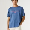 T-shirt con stampa logo e vestibilità regolare T-shirt con stampa logo e vestibilità regolare