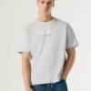 T-shirt con stampa logo e vestibilità regolare T-shirt con stampa logo e vestibilità regolare