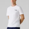 T-shirt con stampa logo e vestibilità regolare
