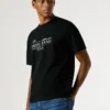 T-shirt con stampa logo e vestibilità regolare