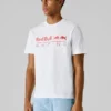 T-shirt con stampa logo e vestibilità regolare T-shirt con stampa logo e vestibilità regolare