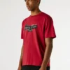 T-shirt con stampa logo e vestibilità regolare T-shirt con stampa logo e vestibilità regolare
