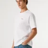 T-shirt con stampa logo e vestibilità regolare T-shirt con stampa logo e vestibilità regolare