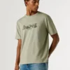 T-shirt con stampa logo e vestibilità regolare T-shirt con stampa logo e vestibilità regolare