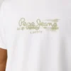 T-shirt con stampa logo e vestibilità regolare T-shirt con stampa logo e vestibilità regolare