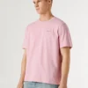 T-shirt con stampa logo e vestibilità regolare
